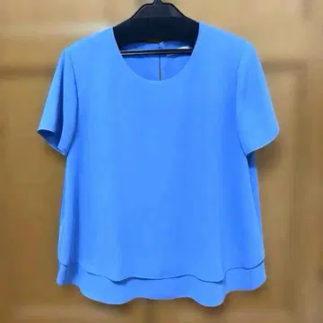 컨디션 최상 theory luxe 띠어리 럭스 반팔 블라우스 36