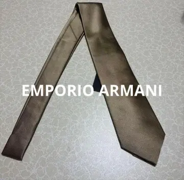 새상품 EMPORIO ARMANI 아르마니 넥타이 골드 (3202)