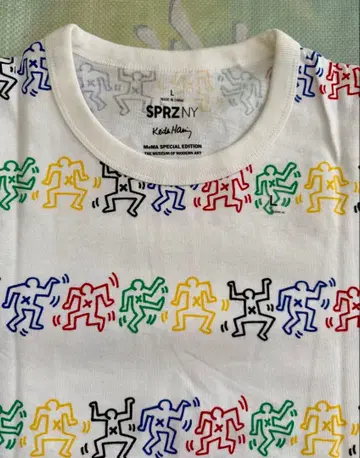 키이스 해링 Keith Haring SPRZ NY 올 패턴 티셔츠
