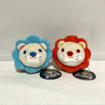 리베대 리베시티 료 학장 라이온 봉제 인형 2종 세트