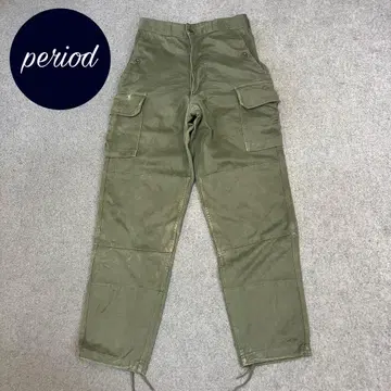 P3436 70s French army M-64 카고 팬츠 프랑스군