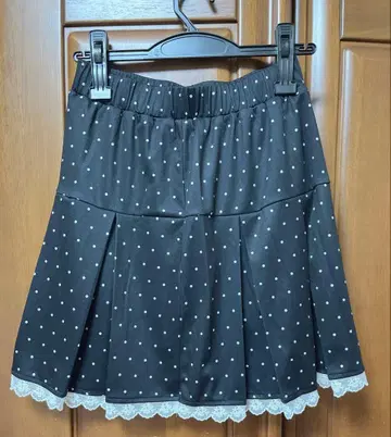 Candy Stripper TINY DOT JERSEY SKIRT