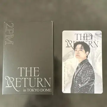 2PM 준호 THE RETURN 업그레이드 혜택 폴라로이드