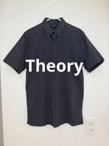 Theory 코튼 반팔 셔츠