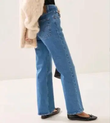 별주 Levi's 프릭스스토어 RIBCAGE CROP BOOT 데님