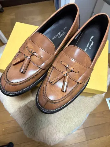 리걸 REGAL 태슬 장식 브라운 로퍼