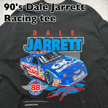 90s 데일 자렛 NASCAR 레이싱 T셔츠 싱글