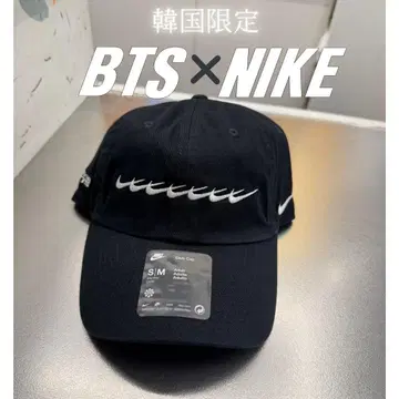 [레어] NIKE BTS 콜라보 캡 한국 한정판 S/M 사이즈