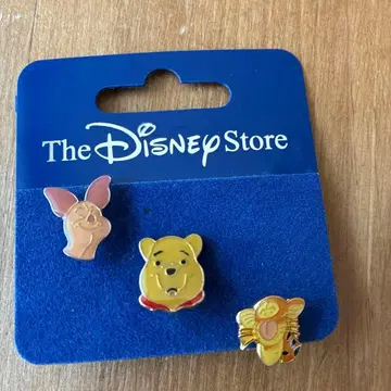 The Disney Store 곰돌이 푸 핀 배지 3세트 레트로