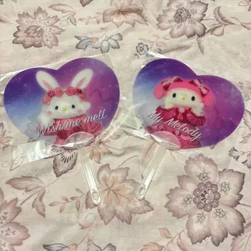 산리오 부채 Wish me mell My Melody