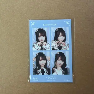=LOVE 4컷 포토 카드 vol.4 오타니 에미리