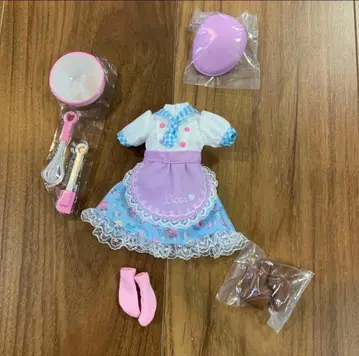 새상품 리카짱 의류 파티시에 에이프런 원피스