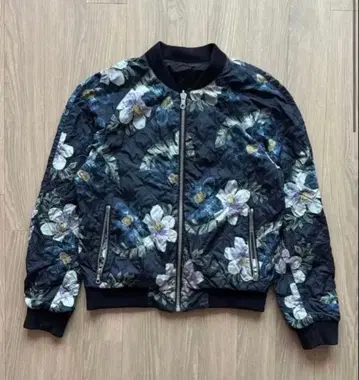 DRIES VAN NOTEN 2014 SS 플라워 프린트 블루종