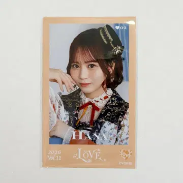 이코러브 =LOVE 오오바 하나나 미니 포토 카드 vol.11 레어