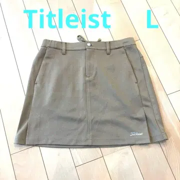 가격 인하! 시착만 한 상품 Titleist 골프 스커트 베이지