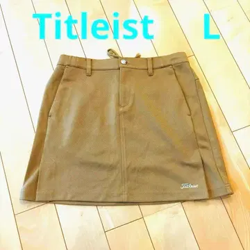 가격 인하! 시착만 한 상품 Titleist 골프 스커트 베이지