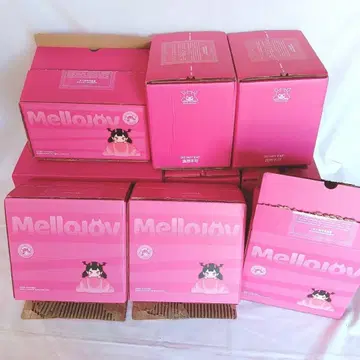 Mellojoy 핑크 상자 9개 세트