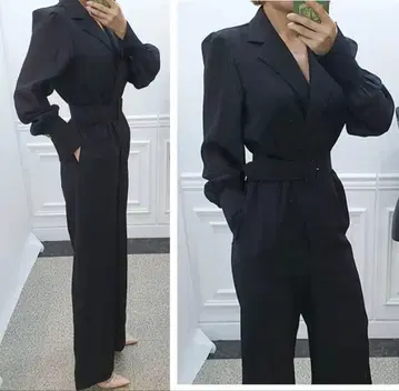 시스루 점프 수트