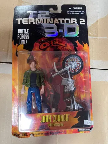Kenner 터미네이터 2: 3-D 존 코너 with 모토사이클