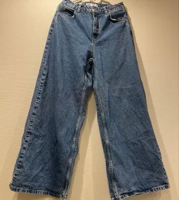 ZARA 와이드 데님 스트레이트 S 사이즈 EUR34