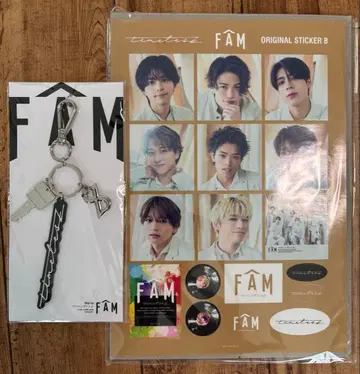 타임리스 FAM 키링 timelesz 키링 스티커