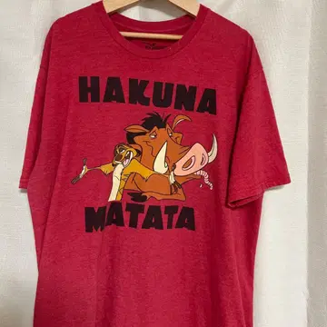 Disney 라이온킹 T셔츠 HAKUNA MATATA