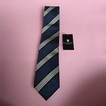 미사용품 BLACK LABEL CRESTBRIDGE 넥타이 스트라이프