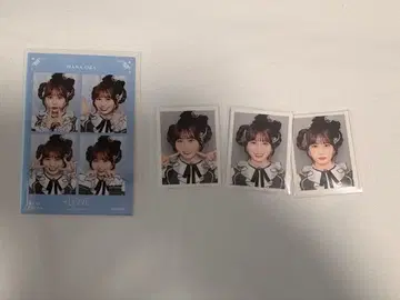 [ 익명 배송 ] 이코러브 오바 하나나 4컷 사진 ID 사진 컴프 국립