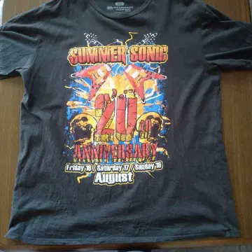 SUMMER SONIC 2019 20주년 기념 티셔츠