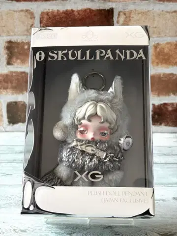 SKULLPANDA x XG 한정판 스컬 팬더 POP MART [새상품]