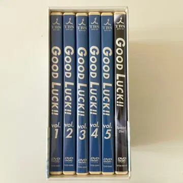 GOOD LUCK!! DVD 전6권 세트 기무라 타쿠야 굿럭