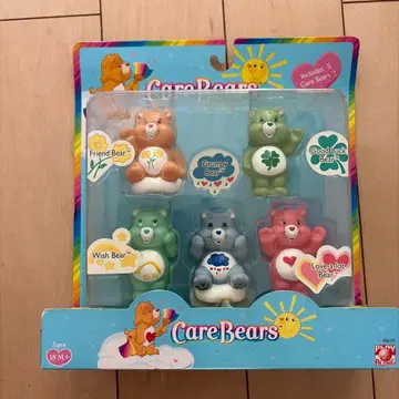 레어 레트로 케어베어 care bears 피규어 마스코트 세트
