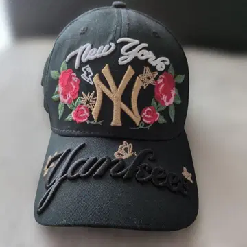 MLB 뉴욕 양키스 자수 야구 모자
