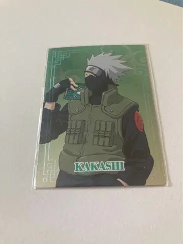 새상품 레어 초기 나루토 NARUTO 키라카드 카카시