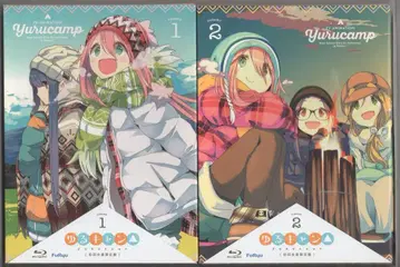 애니메이션 Blu-ray 유루캠 초회 생산 한정판 전 3권 세트