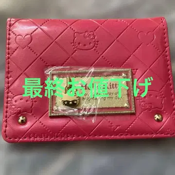 헬로 키티 패스 케이스 핑크