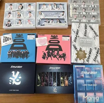 SnowMan Blu-ray 묶음 판매