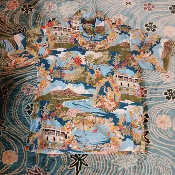 TORI RICHARD 알로하 셔츠 사이즈 L