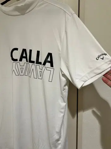Callaway 모크넥 셔츠 화이트 LL