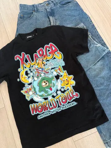 XLARGE 월드 투어 T셔츠 M