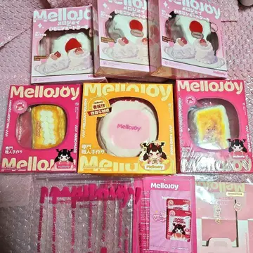 [ 새상품 ] Mellojoy 쇼트 케이크 수플레 야키모치 등 6종 세트