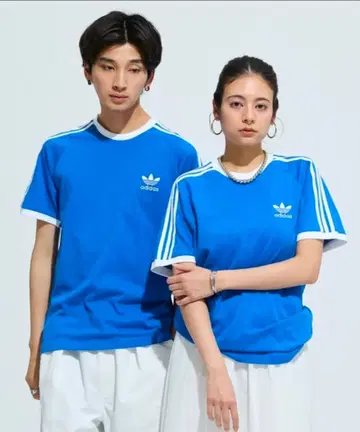 [ 미개봉 ] adidas 오리지널스 반팔 T셔츠 블루