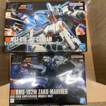 HG ZZ건담 & 자쿠 마리너 2세트