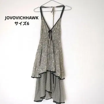 미사용 새상품 조보비치호크 JOVOVICHHAWK 원피스 사이즈 6