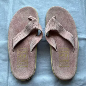 island slipper 사이즈 6 스웨이드 피치