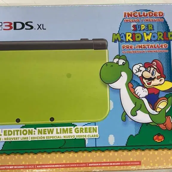 new 3ds xl 슈퍼마리오월드 에디션