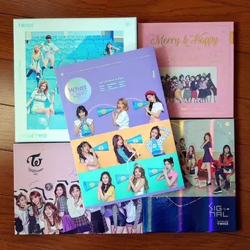 TWICE 앨범 묶음 판매 트레이딩 카드 스티커 포함