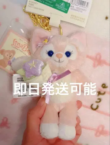 즉일 상하이 디즈니 꽃다발 리나벨 키체인 키링