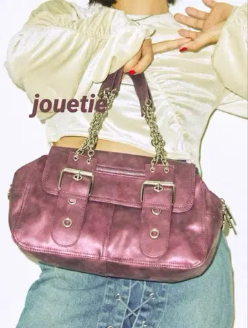 jouetie 벨트 체인 BAG 퍼플 y2k