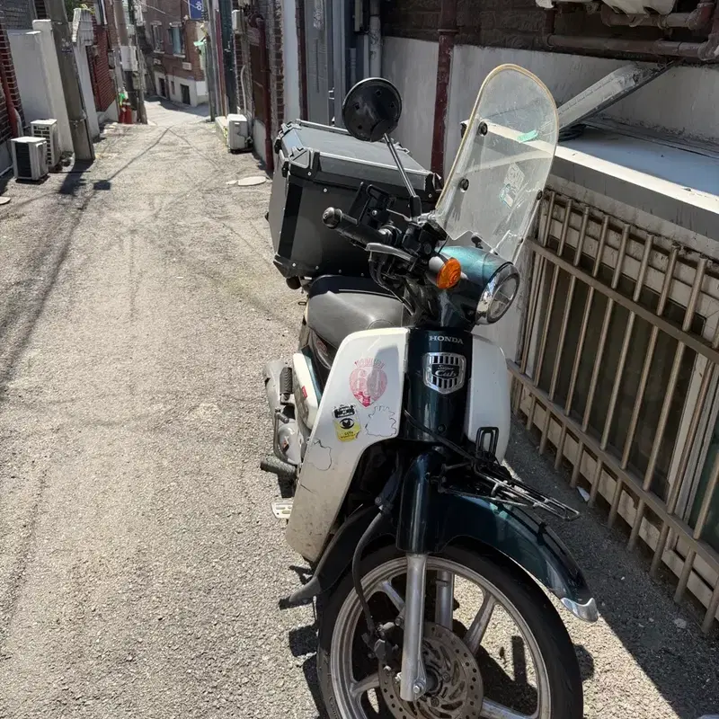슈퍼커브 18년식 묻따